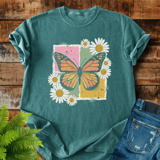 Butterfly Daisies T-shirt