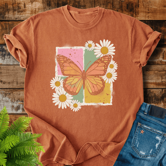 Butterfly Daisies T-shirt