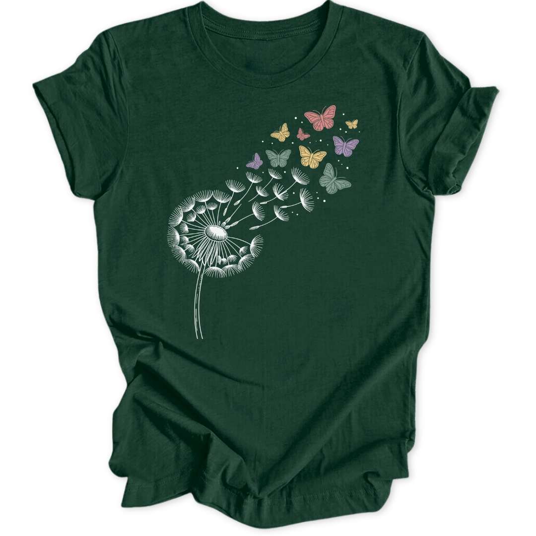 Butterfly Flower Unisex T-Shirt