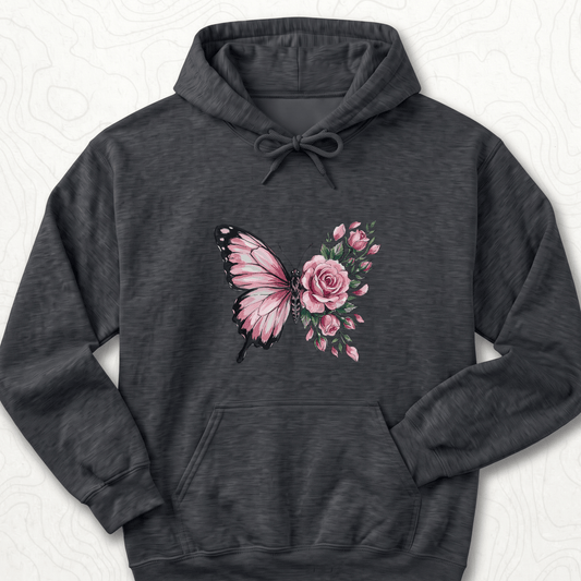 Butterfly Rose Hoodie