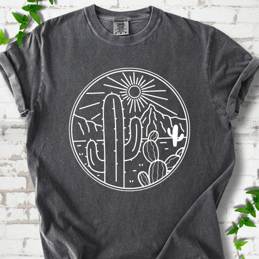 Cactus Art T-Shirt