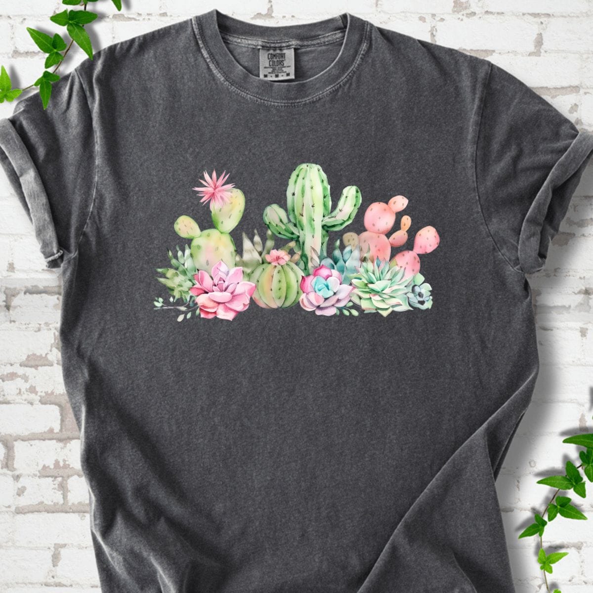 Cactus Art T-Shirt