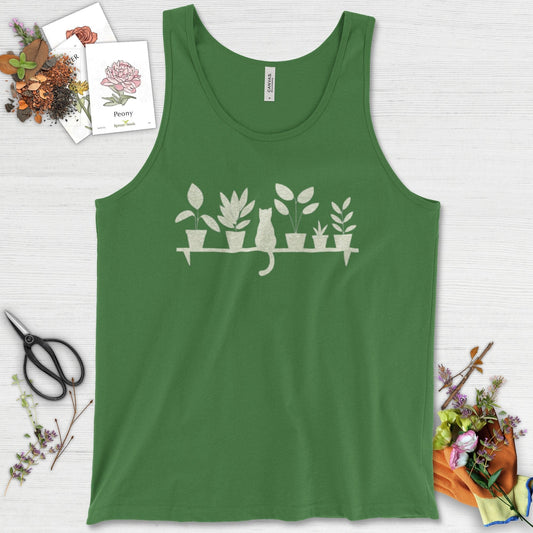 Cat Among Houseplants Tank Top