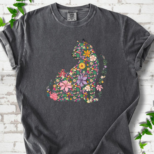 Cat Flowers T-Shirt