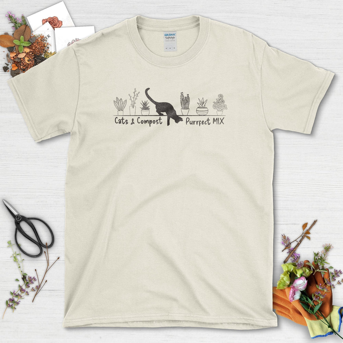 Cats and Compost T-Shirt