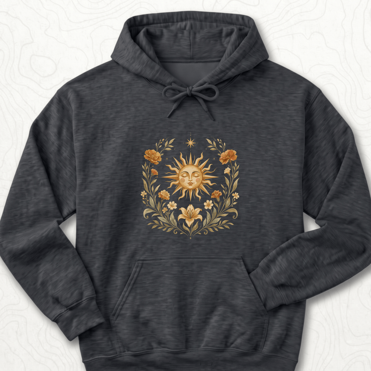 Celestial Sunflower Hoodie