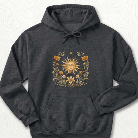 Celestial Sunflower Hoodie