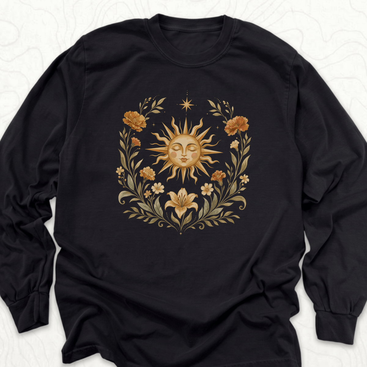 Celestial Sunflower LS T-shirt