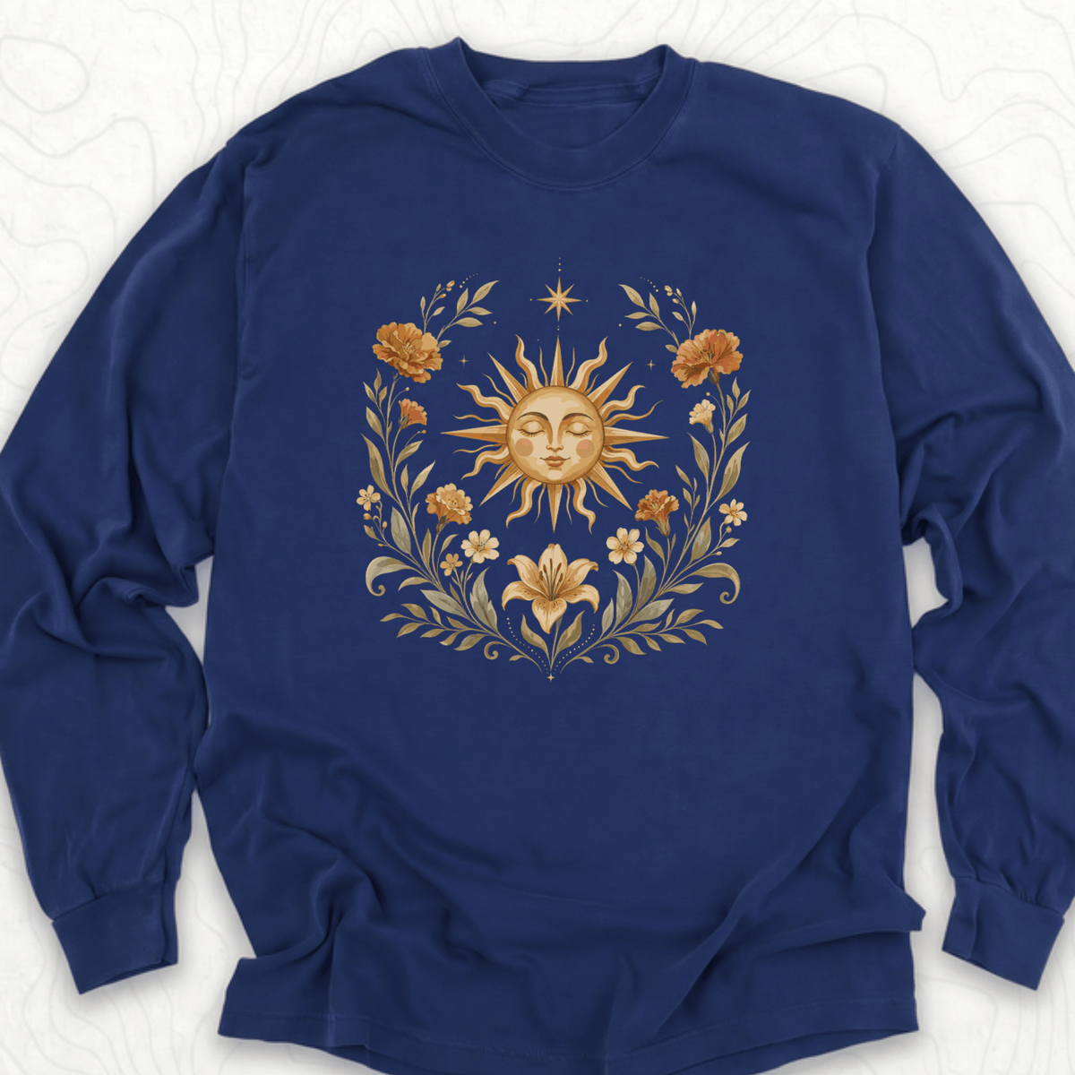 Celestial Sunflower LS T-shirt
