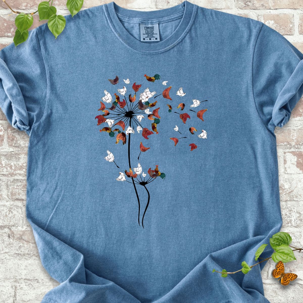 Chicken Dandelion T-Shirt