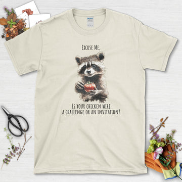 Chicken Wire Challenge or Invitation T-Shirt