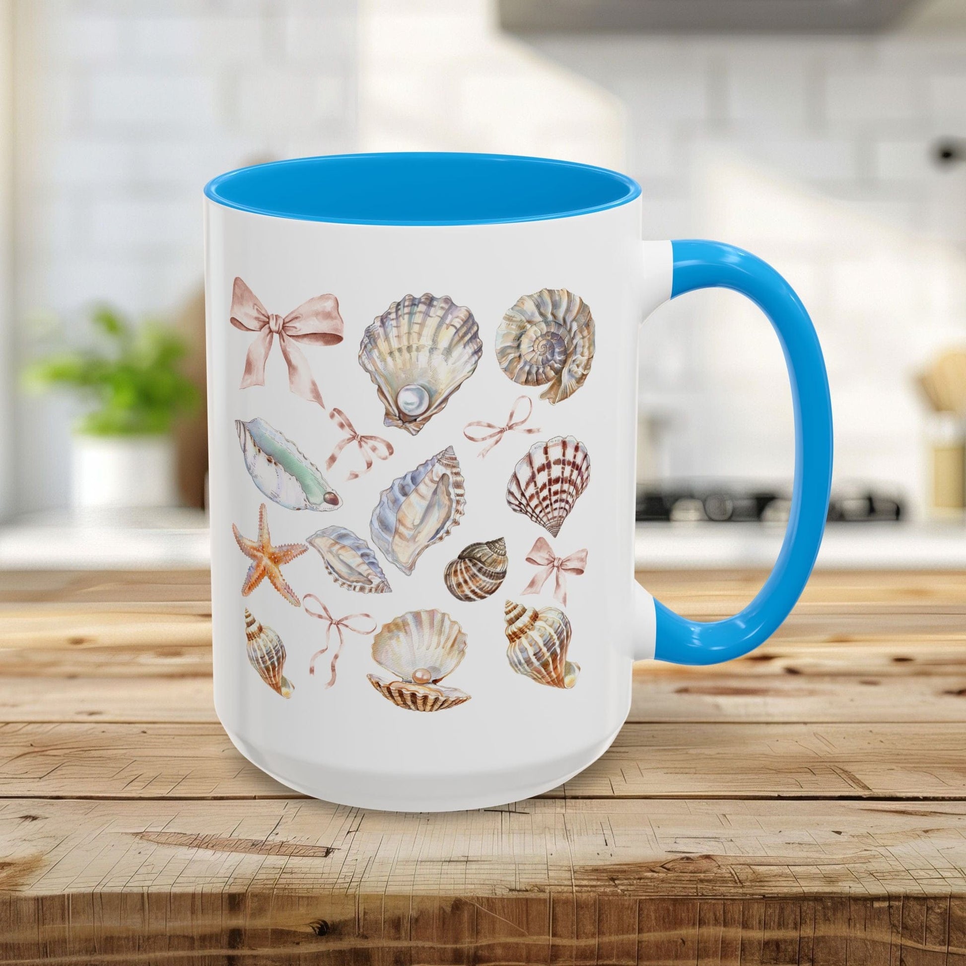 Coastal Beach Seashells Mug (11/15oz)