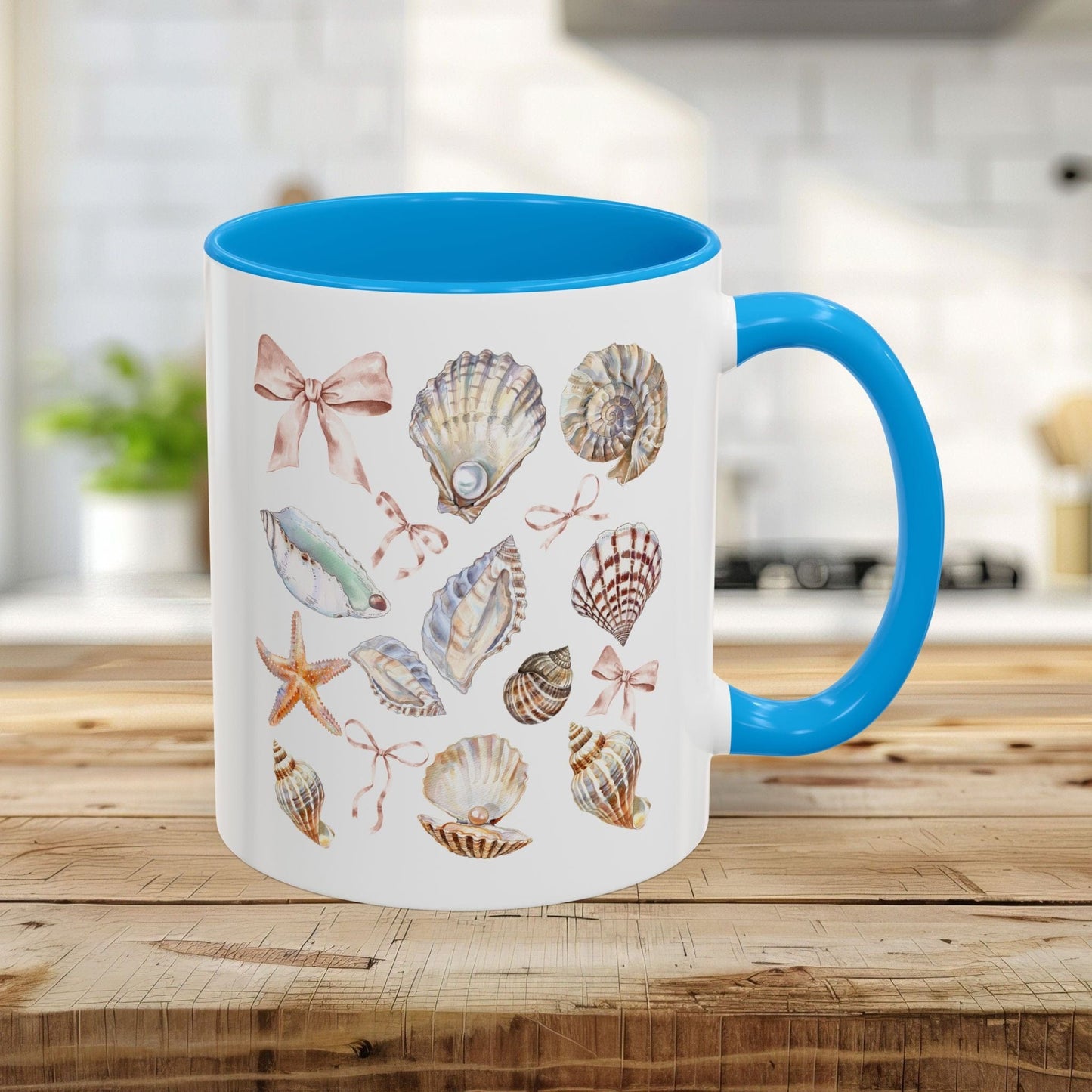 Coastal Beach Seashells Mug (11/15oz)
