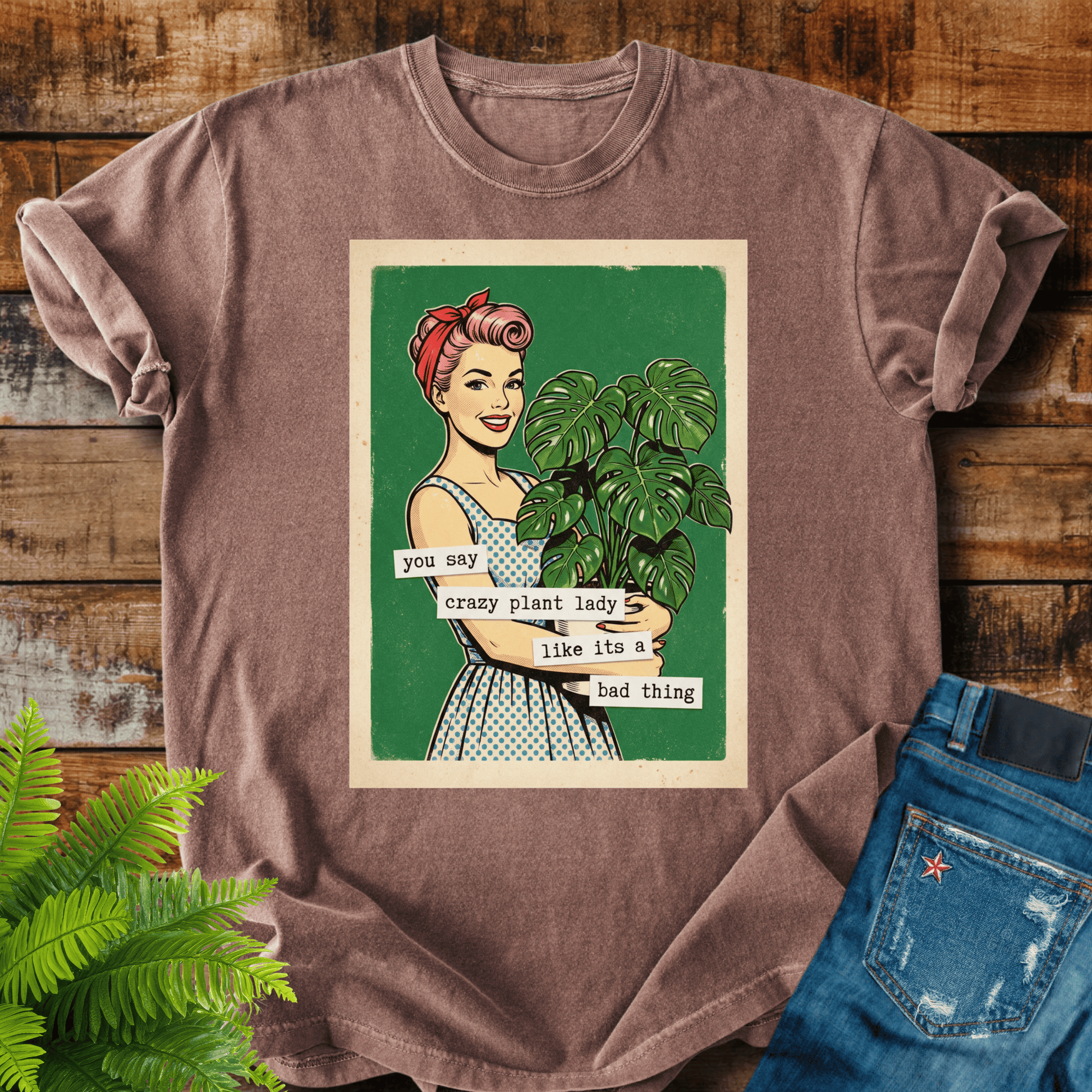 Crazy Plant Lady T-shirt