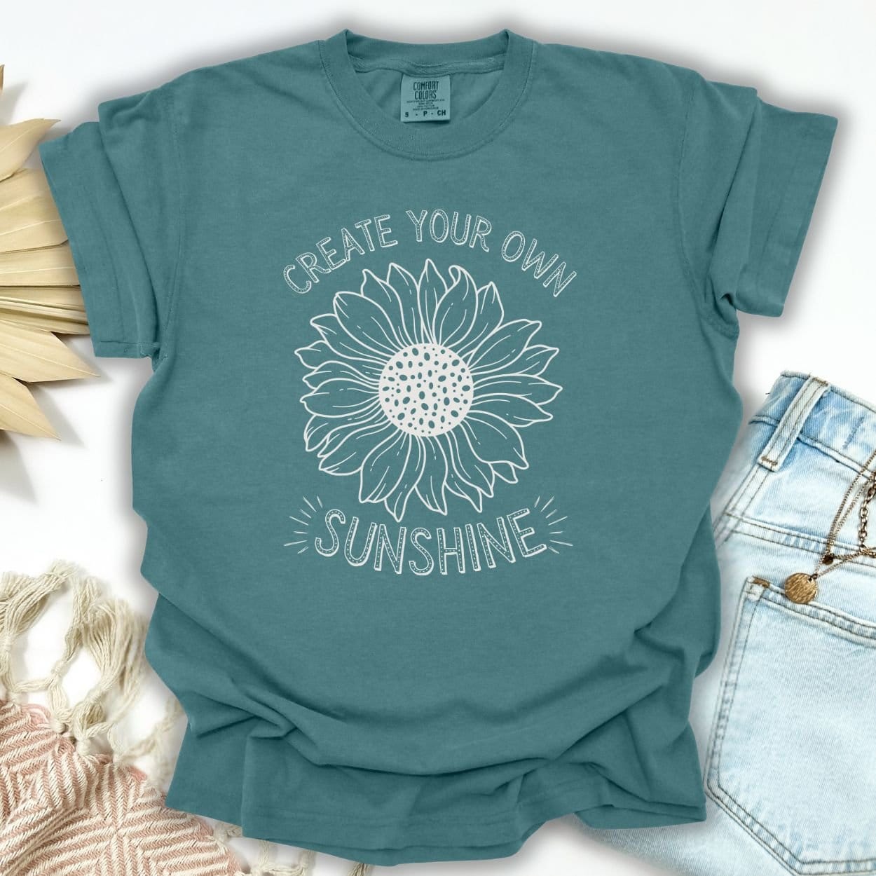 Create Your Own Sunshine Sunflower T-Shirt