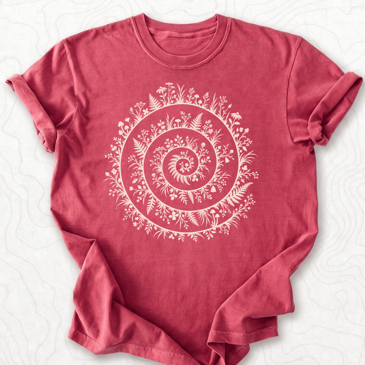 Floral Spiral T-shirt