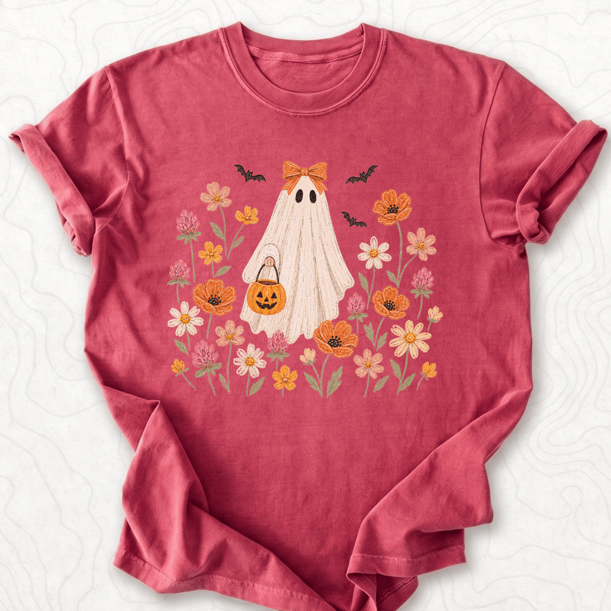 Floral Ghost T-shirt