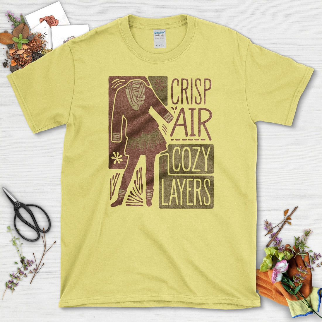 Crisp Air Cozy Layers T-Shirt