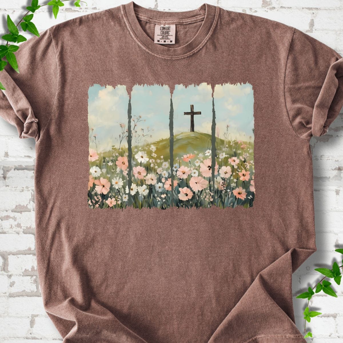 Cross and Wildflowers T-Shirt