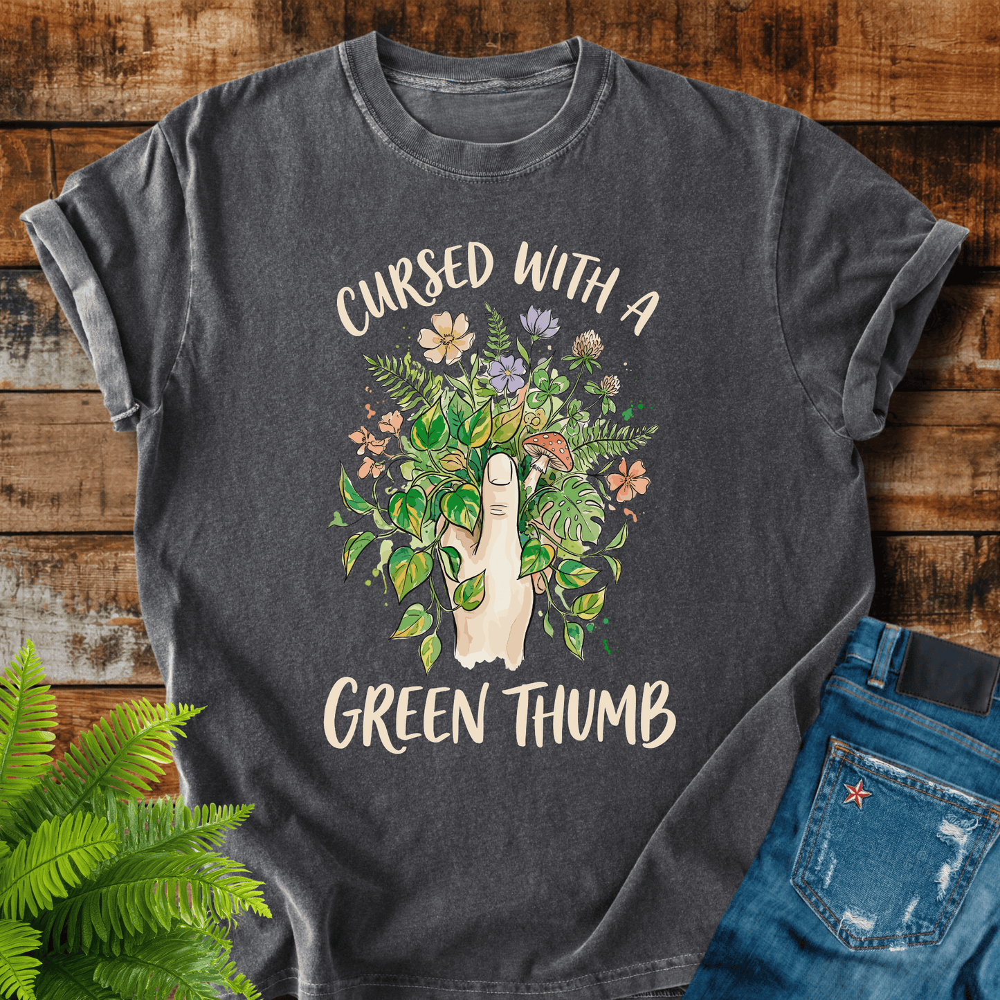 Cursed Green Thumb T-shirt