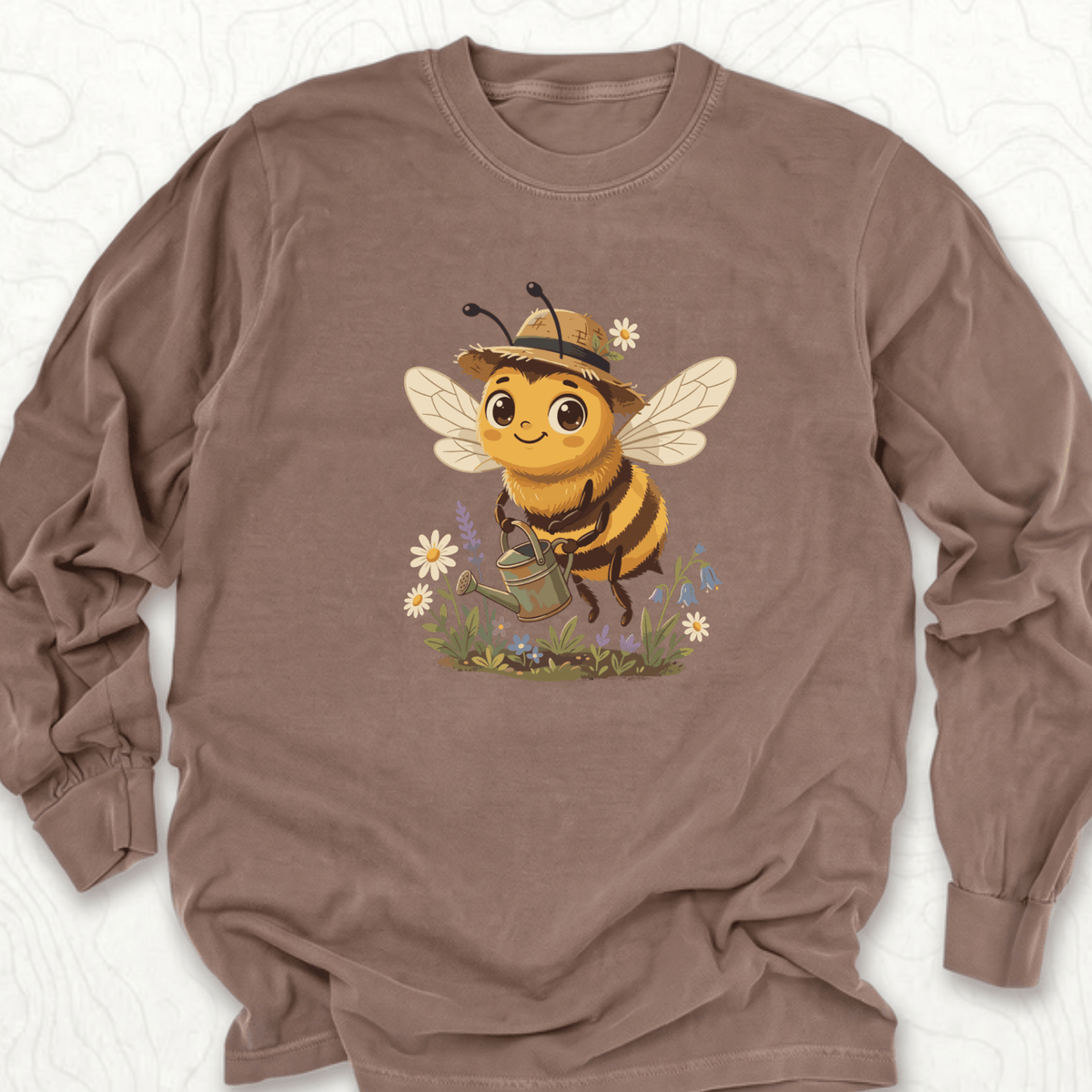 Cute Gardener Bee LS T-shirt