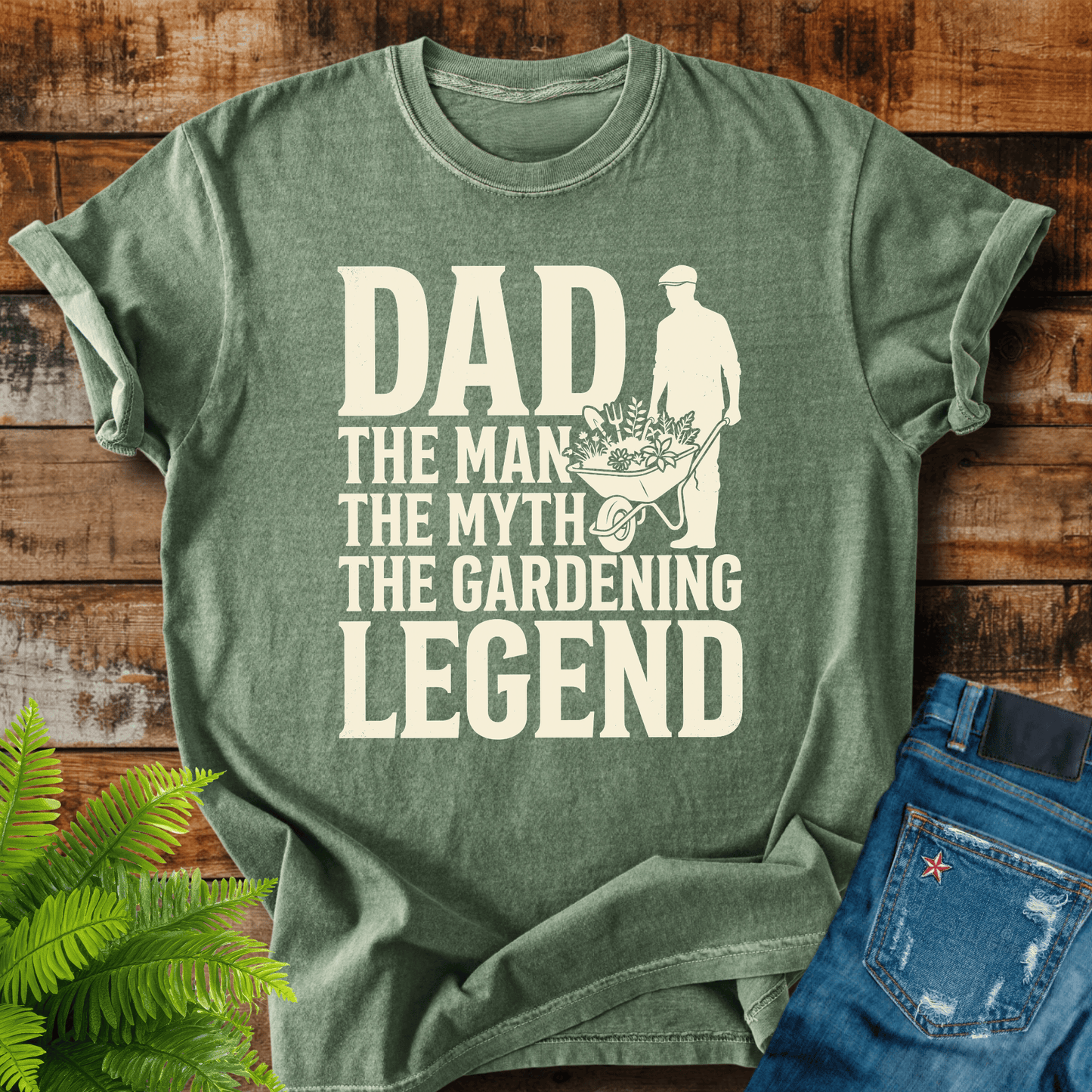 Dad Gardening Legend T-shirt
