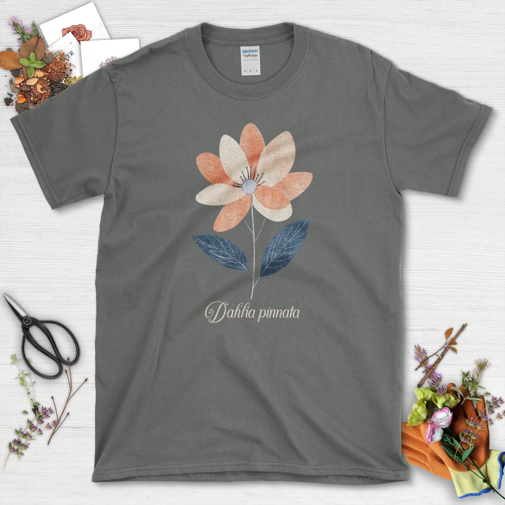 Dahlia Flower Blossom T-Shirt
