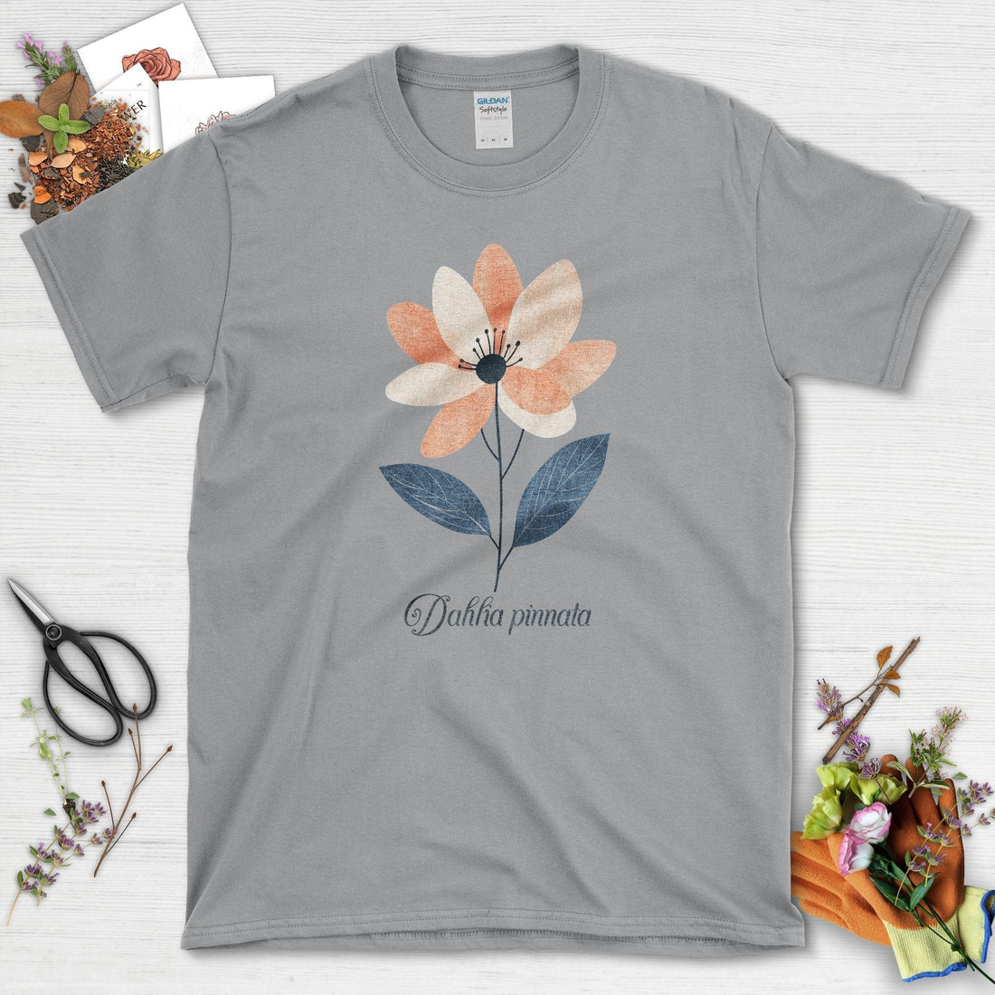 Dahlia Flower Blossom T-Shirt
