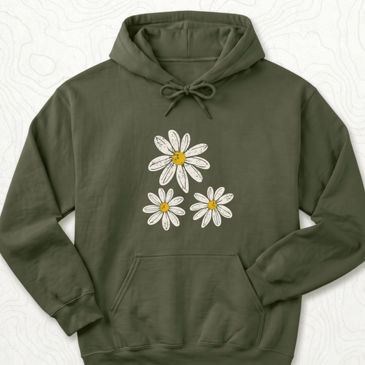 Daisy Flowers Hoodie