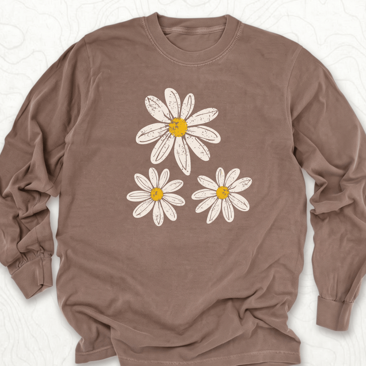 Daisy Flowers LS T-shirt