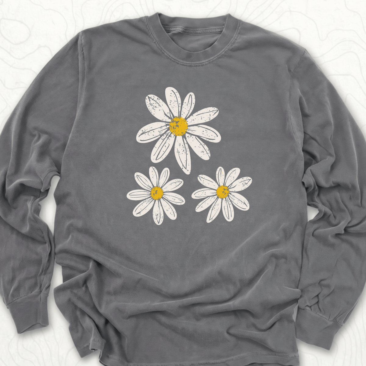Daisy Flowers LS T-shirt