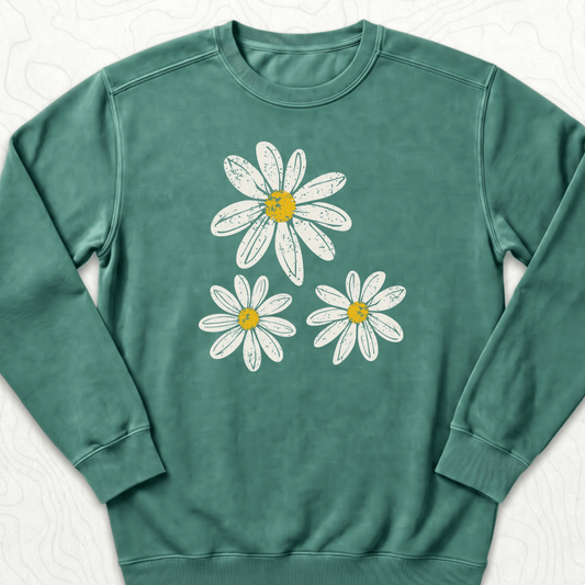 Daisy Flowers Sweatshirt