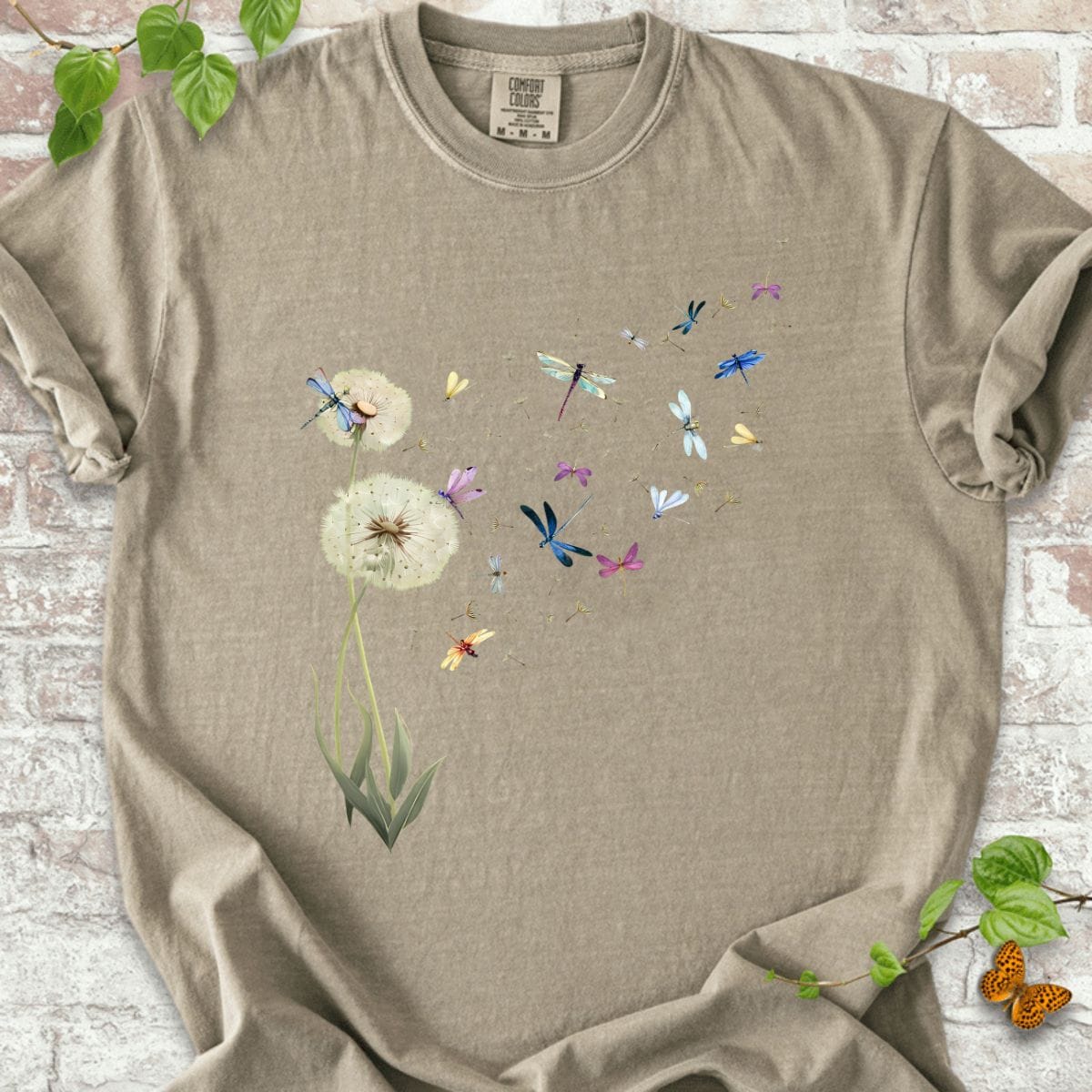 Dandelion and Butterflies T-Shirt