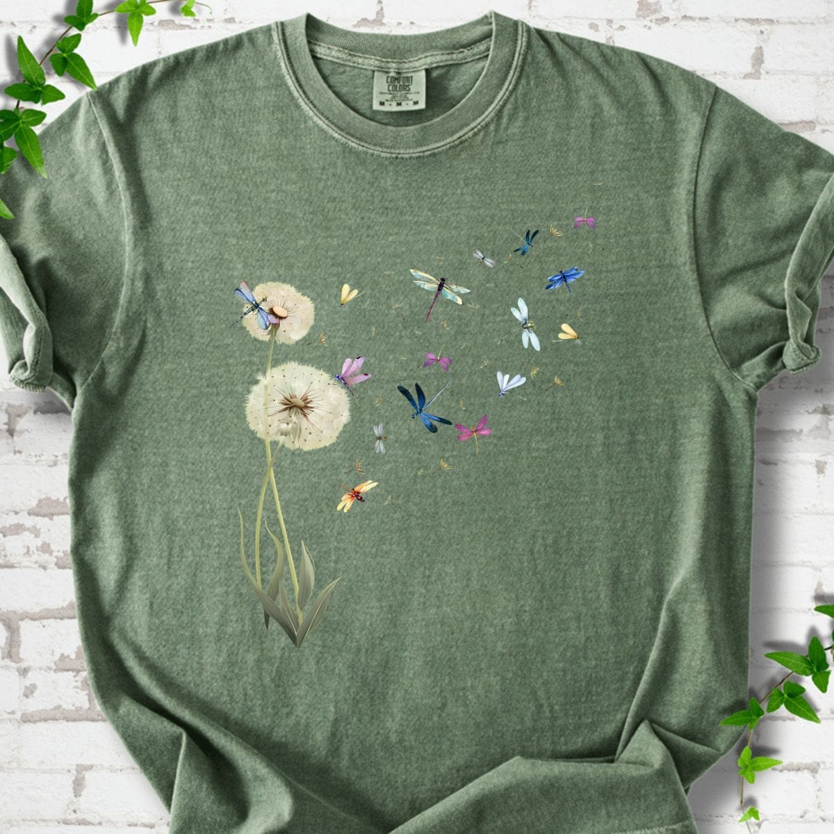 Dandelion and Butterflies T-Shirt