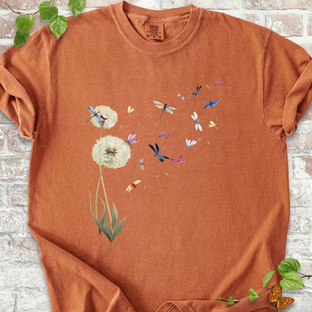 Dandelion and Butterflies T-Shirt