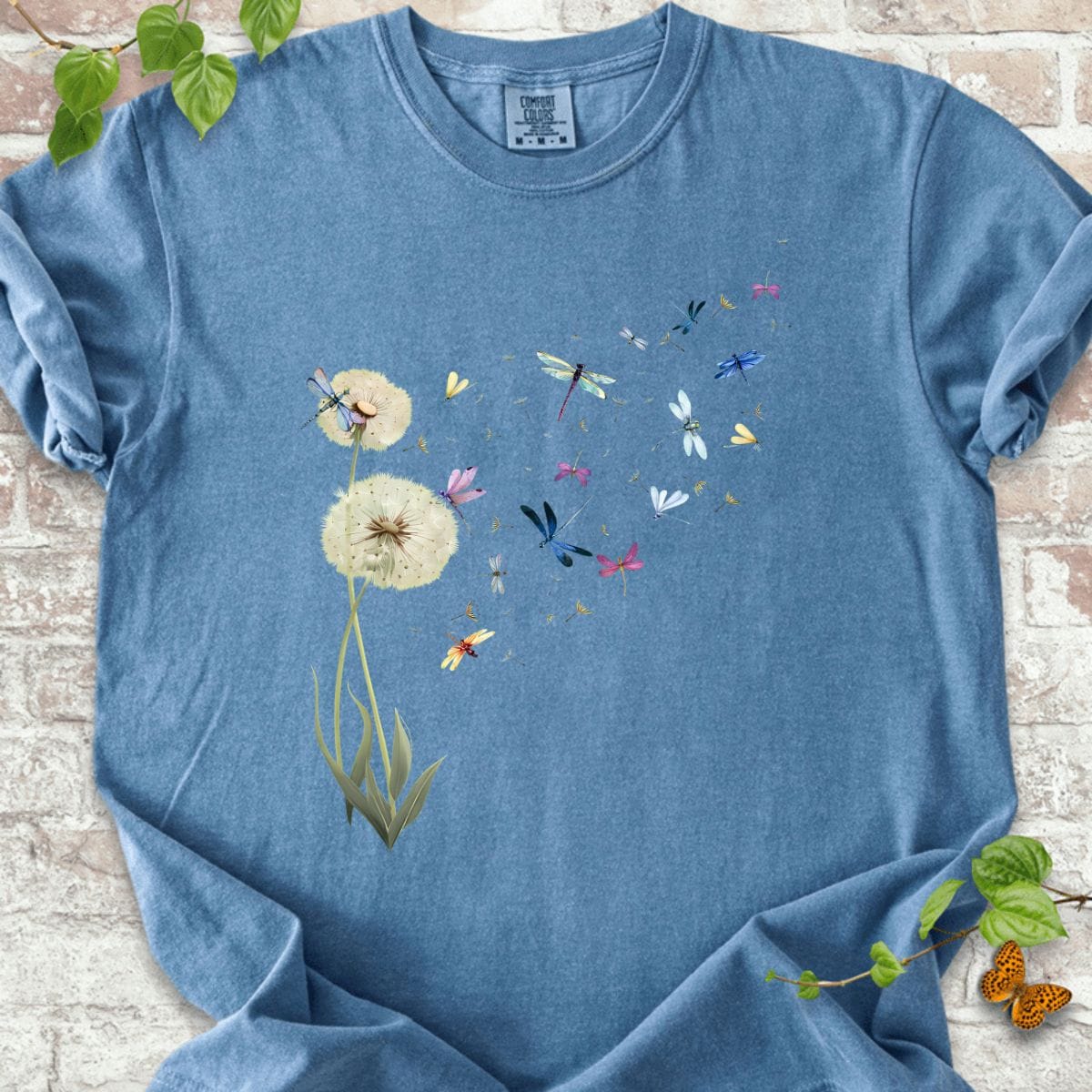 Dandelion and Butterflies T-Shirt