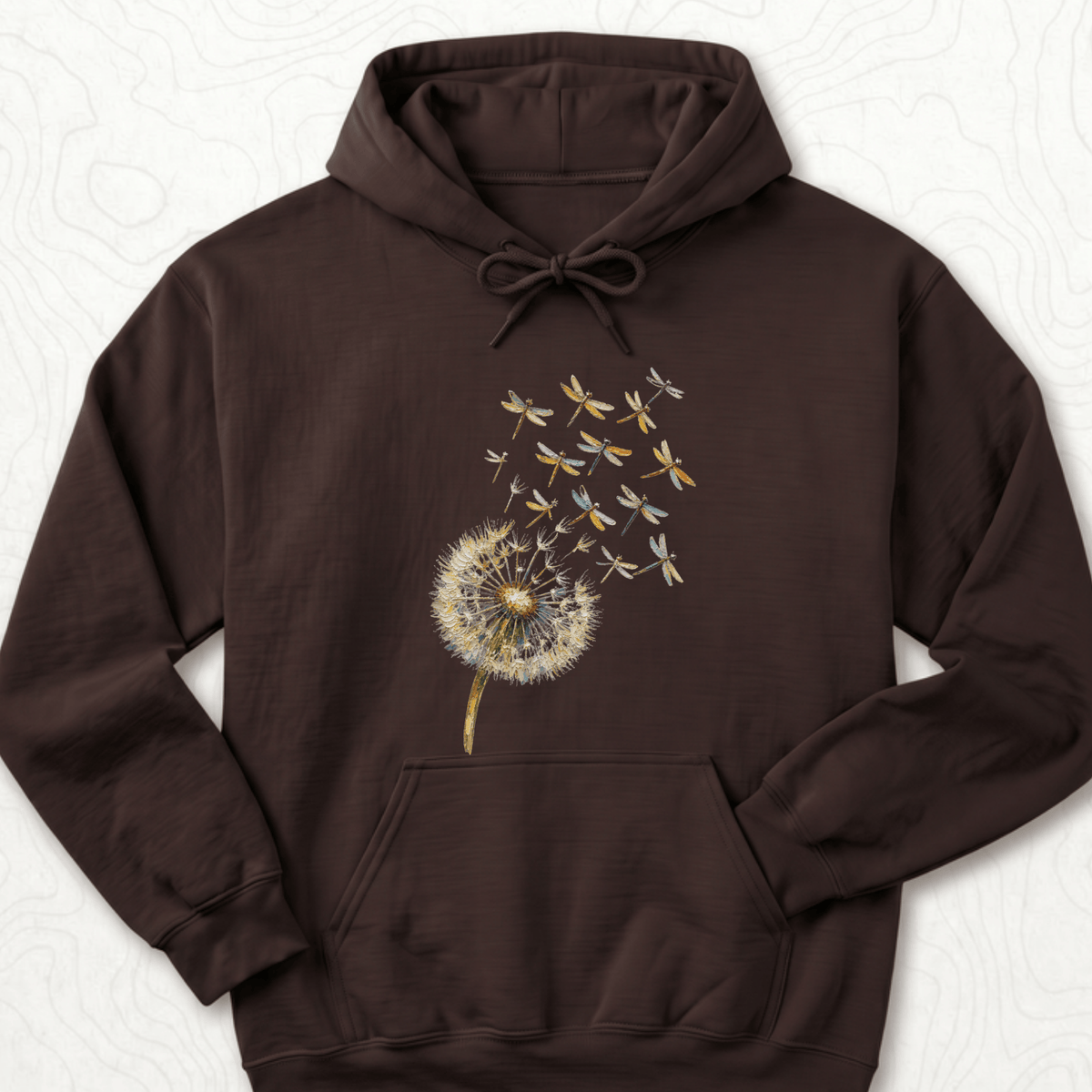 Dandelion Dragonflies Hoodie