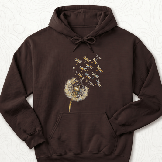Dandelion Dragonflies Hoodie