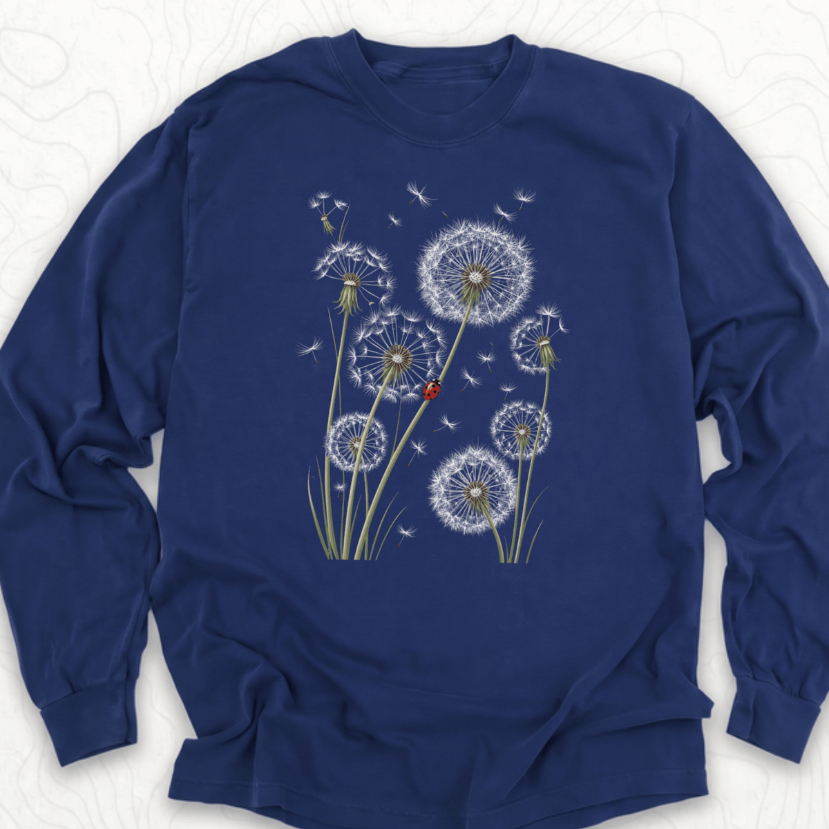 Dandelion Ladybug LS T-shirt