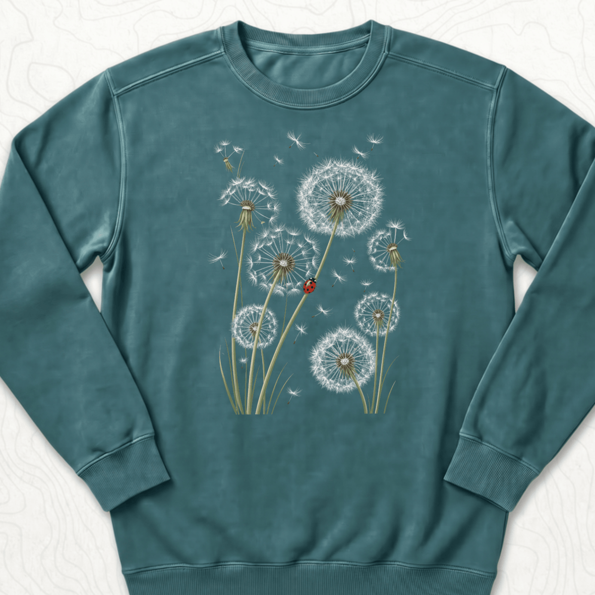 Dandelion Ladybug Sweatshirt