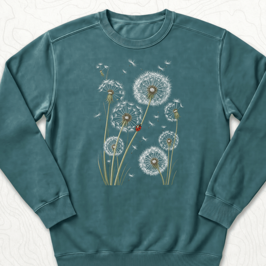 Dandelion Ladybug Sweatshirt
