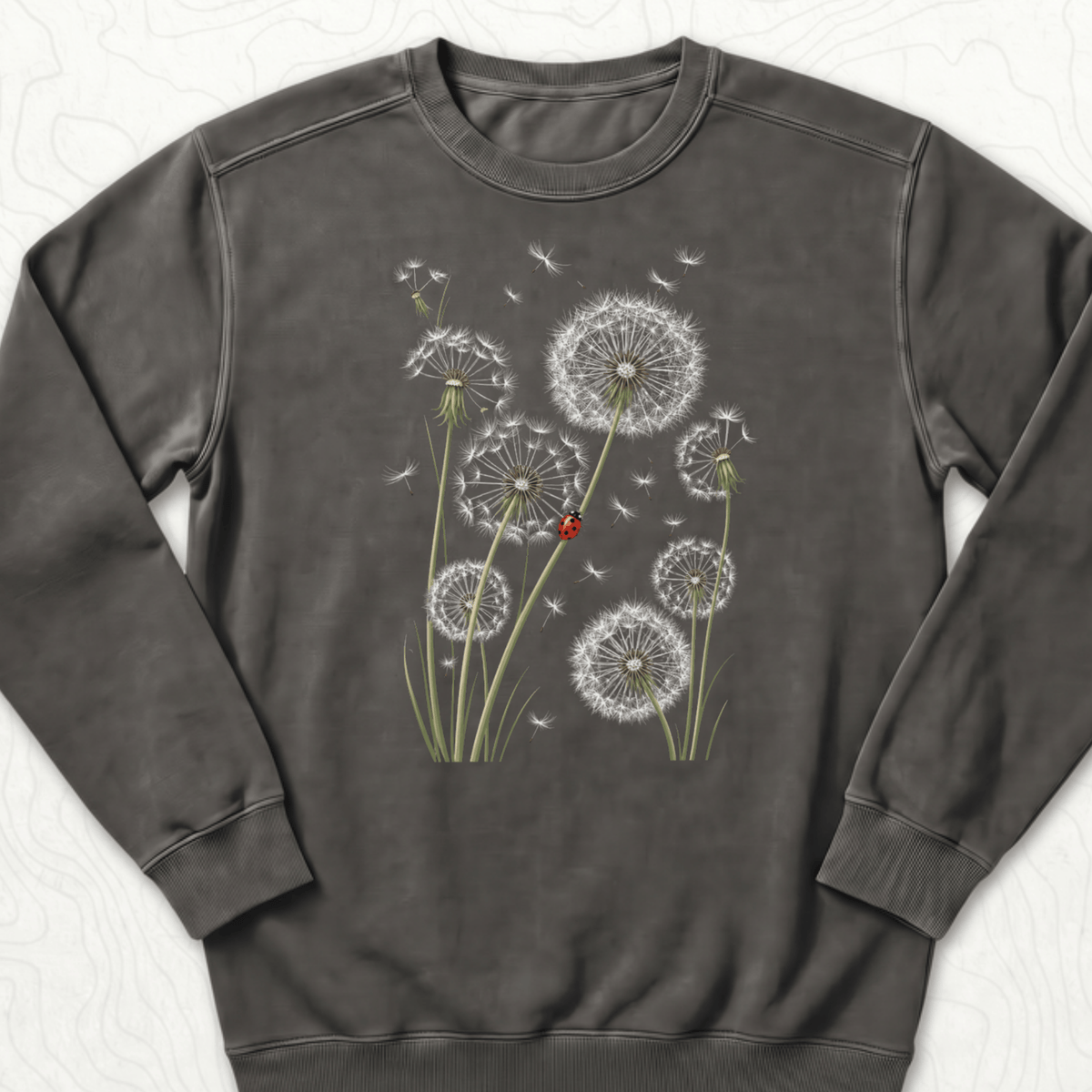 Dandelion Ladybug Sweatshirt