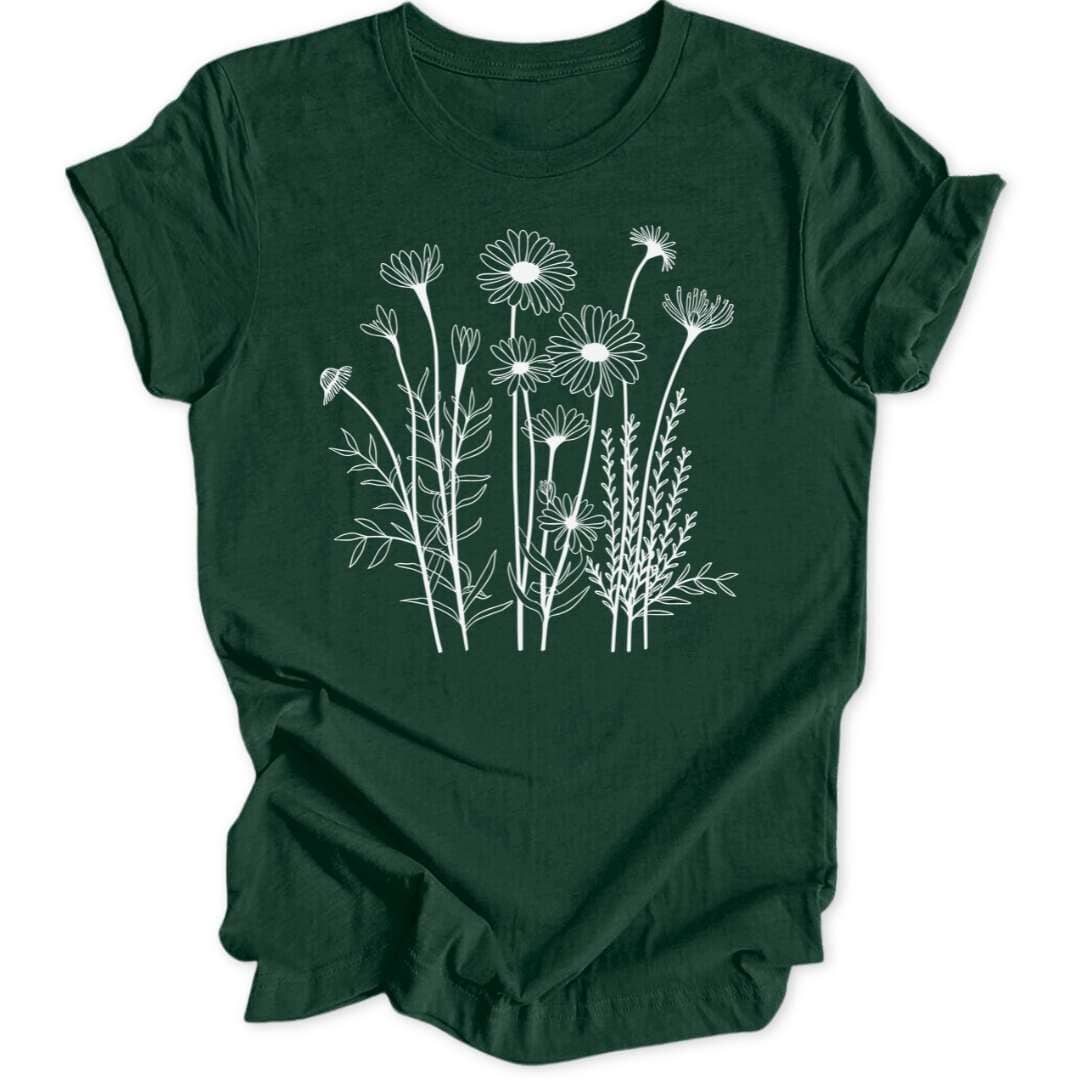 Delicate Flowers Unisex T-Shirt