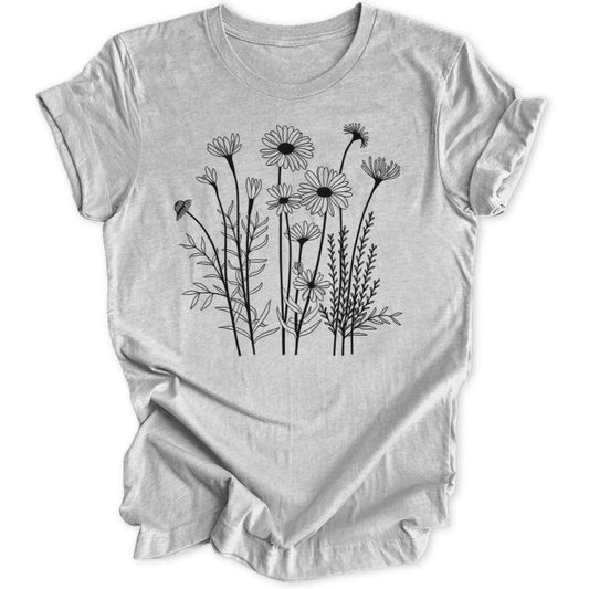 Delicate Flowers Unisex T-Shirt