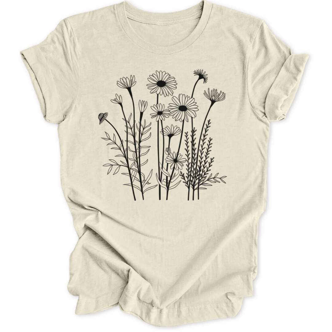 Delicate Flowers Unisex T-Shirt