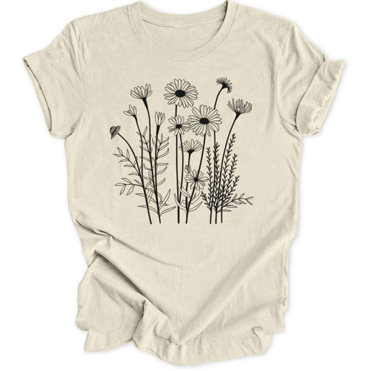 Delicate Flowers Unisex T-Shirt