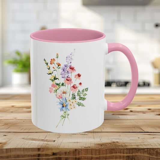 Delicate Summer Wildflowers Mug (11/15oz)