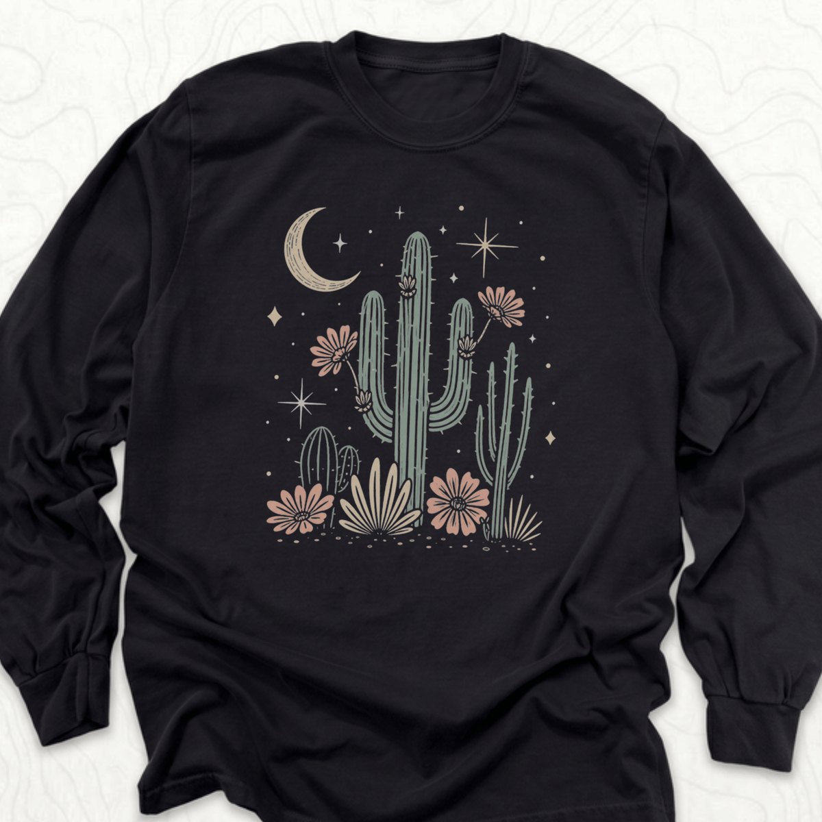 Desert Cactus LS T-shirt
