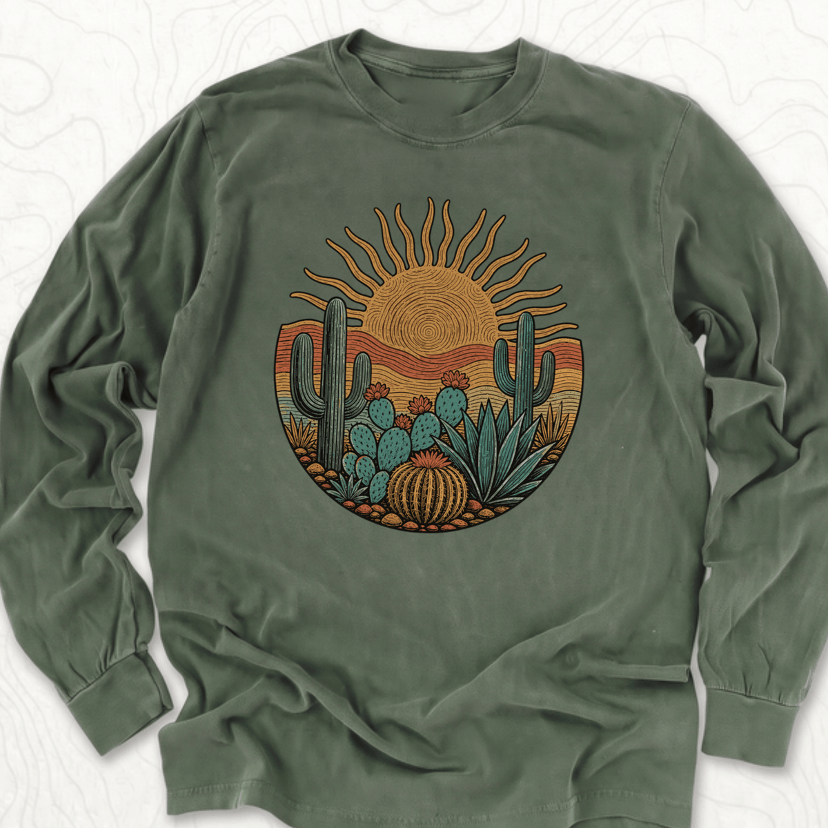 Desert Sunset LS T-shirt