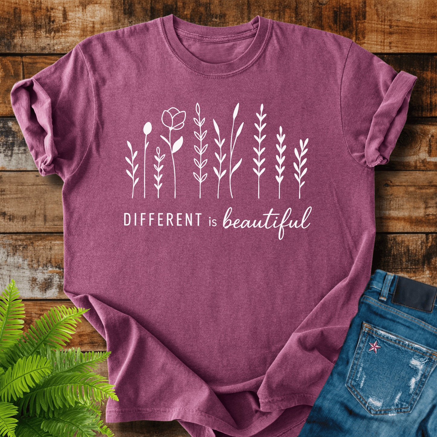 Different Is Beautiful T-shirt